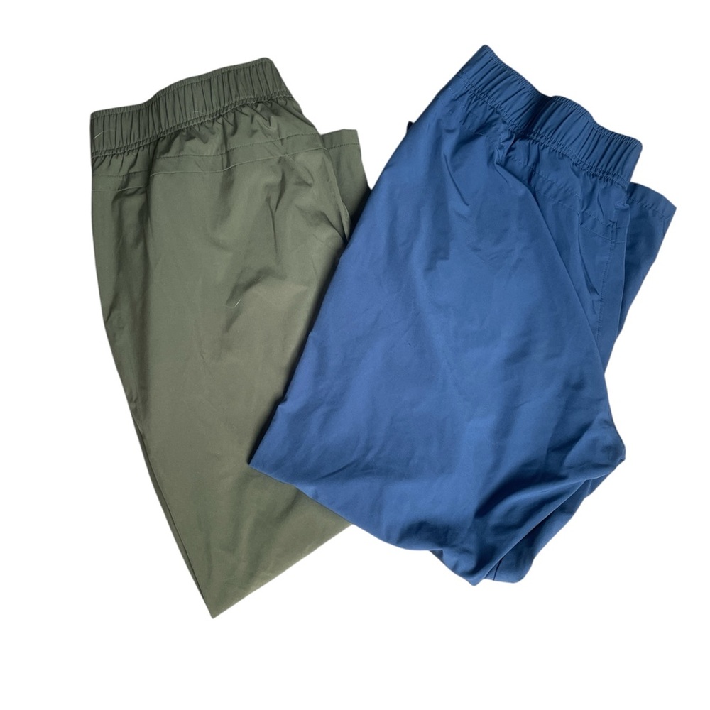 Eddie Bauer Green and Blue Track Pants